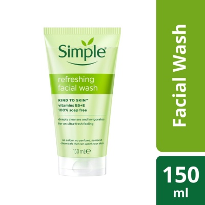 SIMPLE - Kind to Skin Refreshing Facial Wash Gel 150ml image