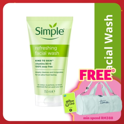 SIMPLE Kind to Skin Refreshing Facial Wash Gel 150ml