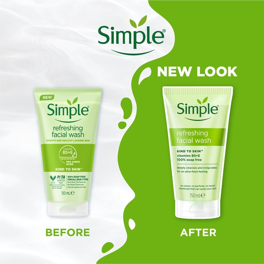 Kind to Skin Refreshing Facial Wash Gel 150ml image