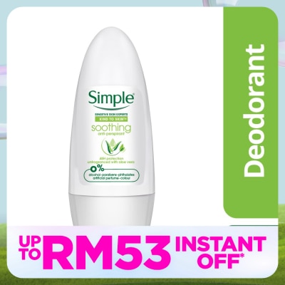 SIMPLE Anti-Perspirant Deodorant 45ml