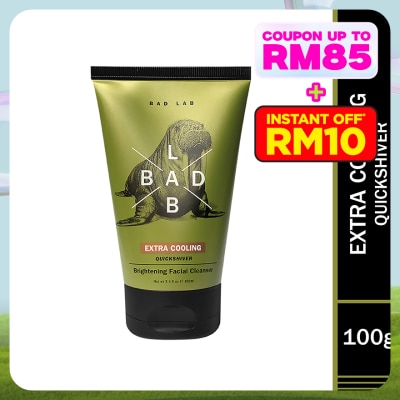 BAD LAB Extra Cooling QuickShiver Brightening Facial Cleanser 100ml