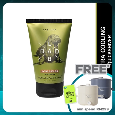 BAD LAB Extra Cooling QuickShiver Brightening Facial Cleanser 100ml