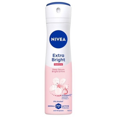 NIVEA - Deodorant Deep Brightening Serum Sakura Spray 150ml