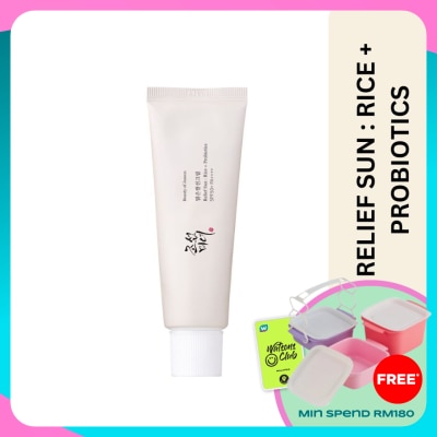 BEAUTY OF JOSEON Beauty Of Joseon Relief Sun : Rice + Probiotics SPF50+ PA++++ 50ml