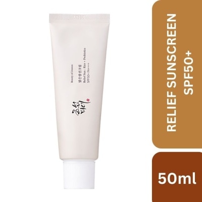 BEAUTY OF JOSEON Relief Sun : Rice + Probiotics SPF50+ PA++++ 50ml