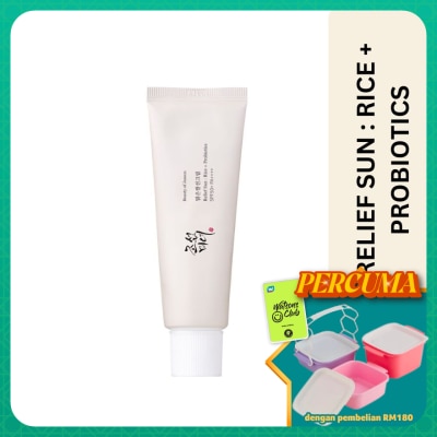 BEAUTY OF JOSEON - Beauty Of Joseon Relief Sun : Rice + Probiotics SPF50+ PA++++ 50ml