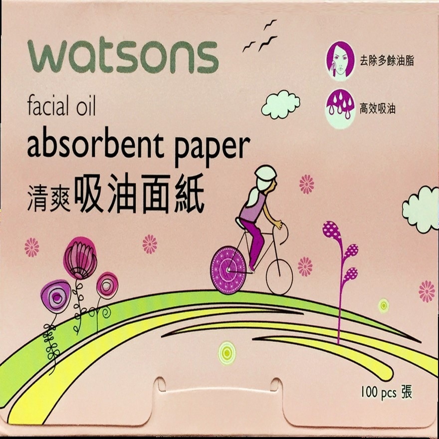 Facial Oil Absorbent Paper 100's