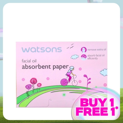 WATSONS Facial Oil Absorbent Paper 100's
