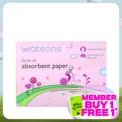 WATSONS Facial Oil Absorbent Paper 100's