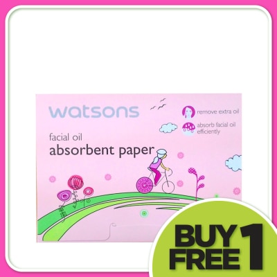 WATSONS Facial Oil Absorbent Paper 100's