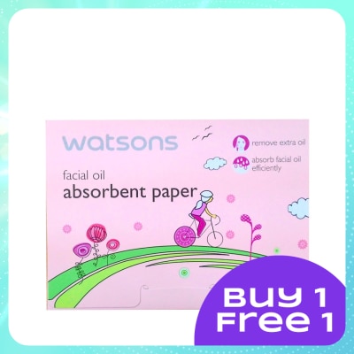 WATSONS Facial Oil Absorbent Paper 100's