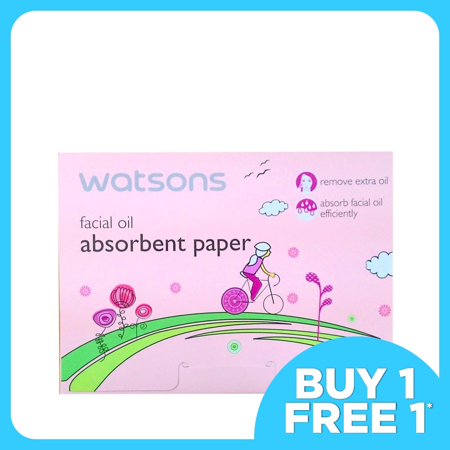 Facial Oil Absorbent Paper 100's