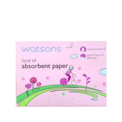 WATSONS Facial Oil Absorbent Paper 100's