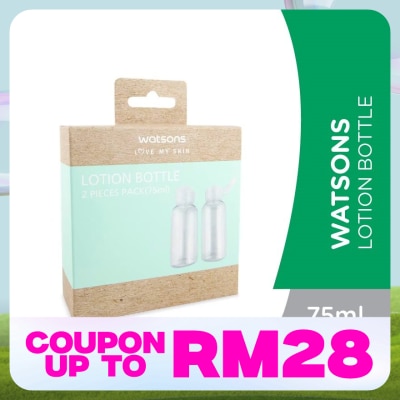 WATSONS Lotion Bottle 75ml x 2pcs