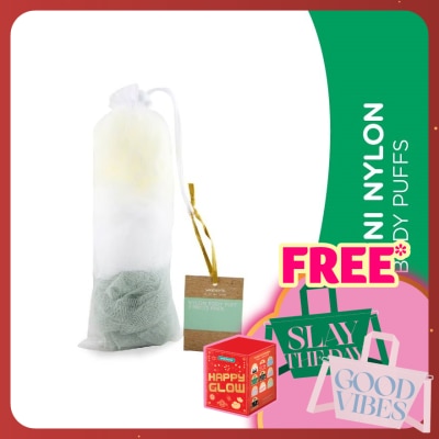 WATSONS Mini Nylon Body Puffs 3 Pcs Pack