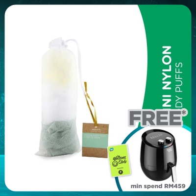WATSONS Mini Nylon Body Puffs 3 Pcs Pack