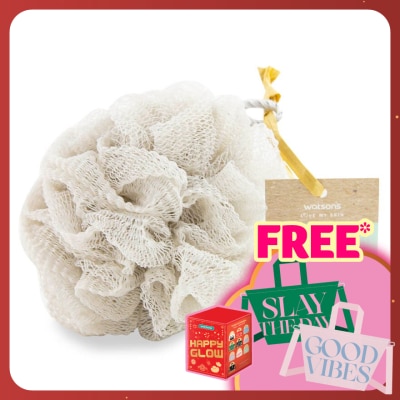 WATSONS 2-tone Nylon Body Puff- 55g