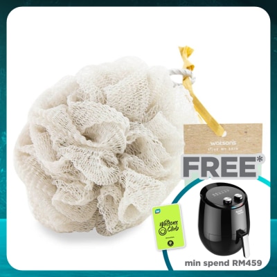 WATSONS 2-tone Nylon Body Puff- 55g