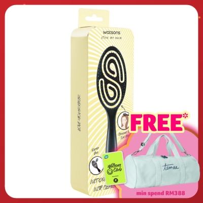 WATSONS Wet Dry Hairbrush With Cleaning Cap 1S