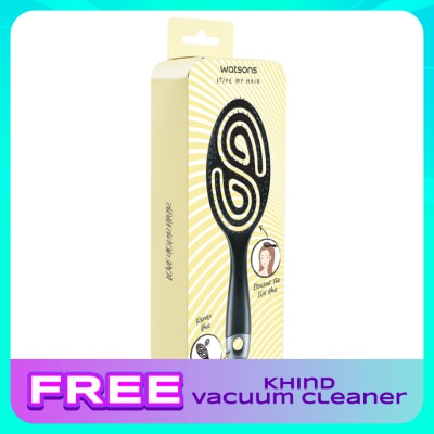 WATSONS Wet Dry Hairbrush With Cleaning Cap 1S
