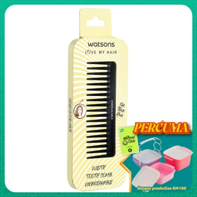 WATSONS - Width Tooth Comb Unbreakable 1S
