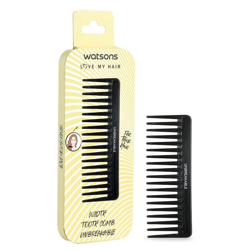 Width Tooth Comb Unbreakable 1S