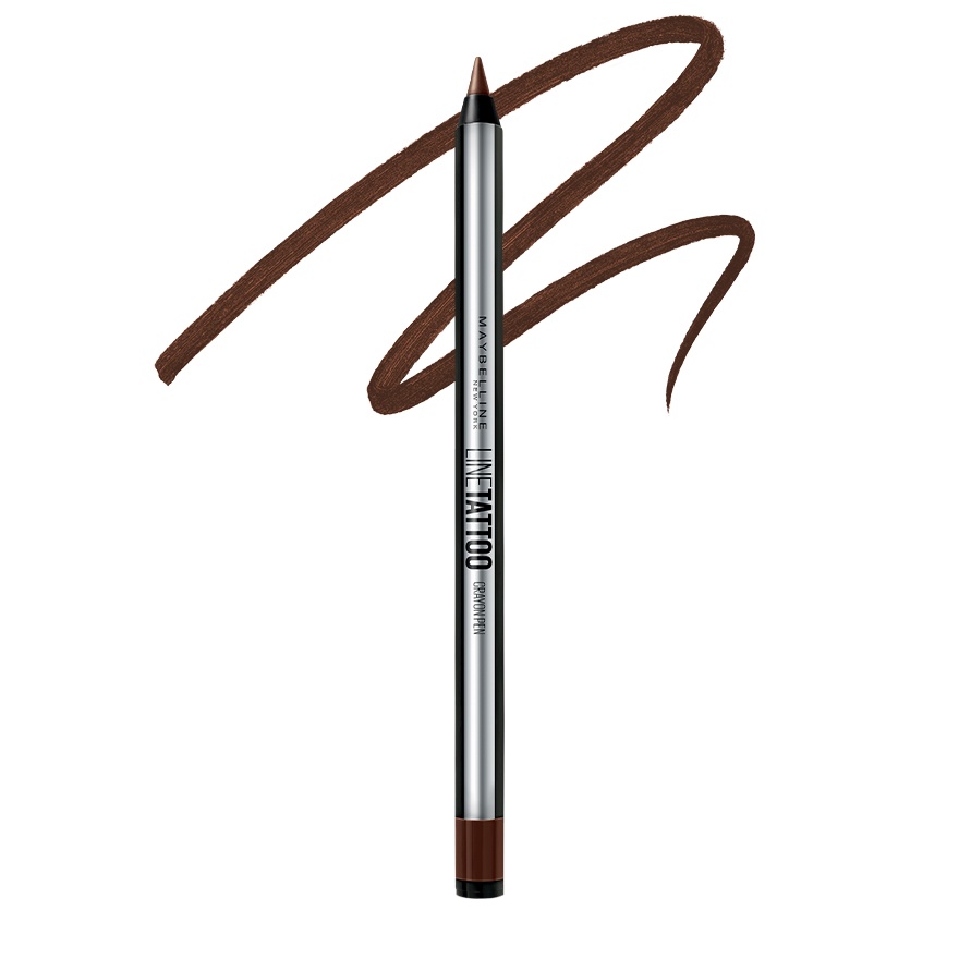 Line Tattoo Crayon Pen - Brown image