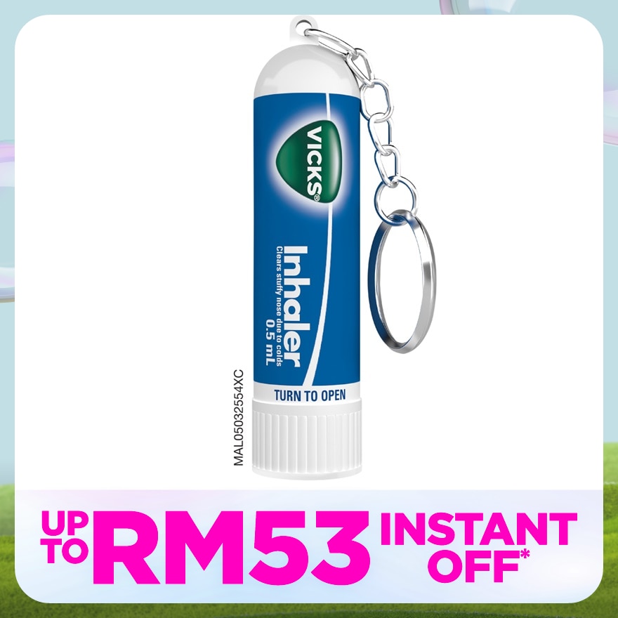 Inhaler Clear Stuffy Nose With Keychain 0.5ml