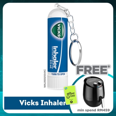 VICKS Inhaler Clear Stuffy Nose With Keychain 0.5ml