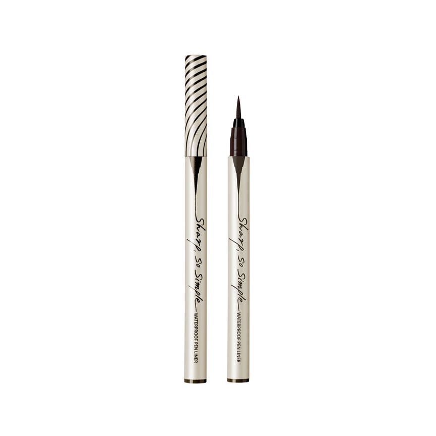 Sharp, So Simple Waterproof Pen Liner 02 Brown 1's