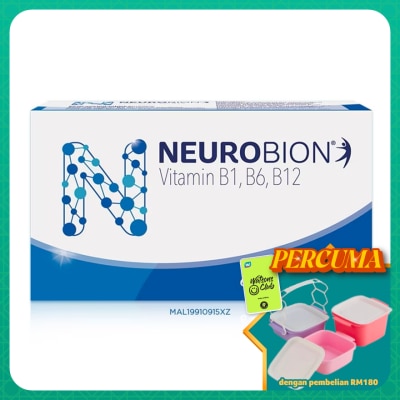 NEUROBION - Vitamin B1, B6, B12 60's