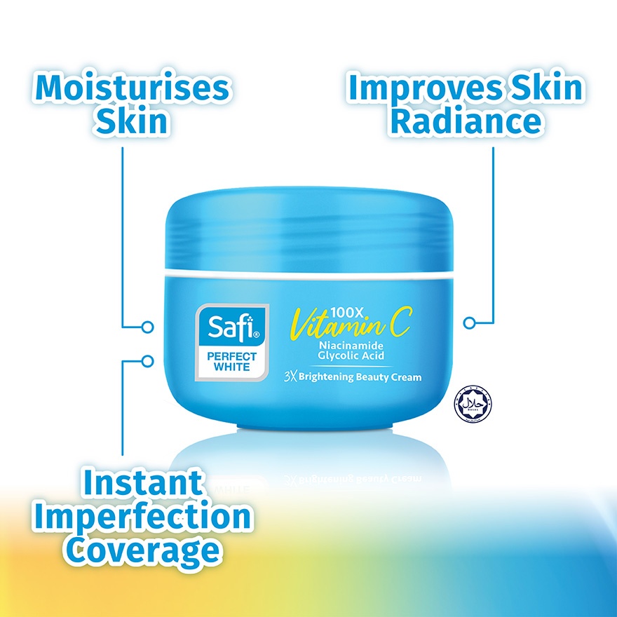 Perfect White 3X Brightening Beauty Cream 16g image
