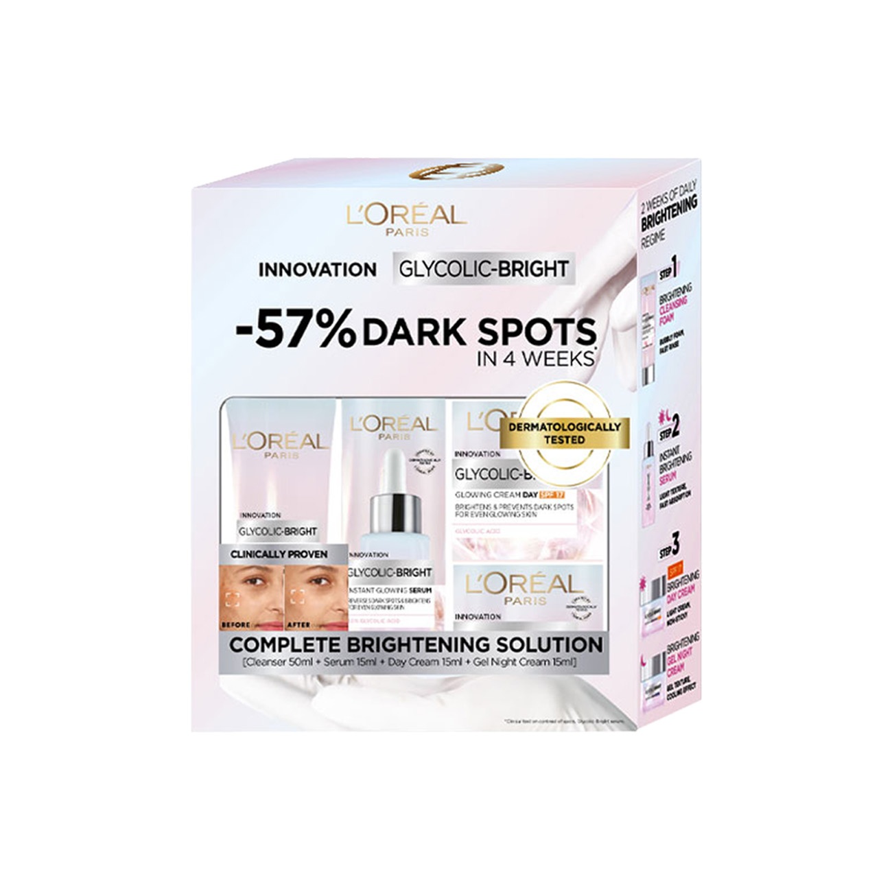 Glycolic Bright 4 Piece Starter Kit 1S image