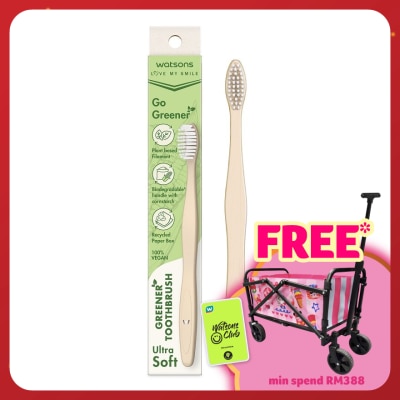 WATSONS Greener Toothbrush  (Ultra Soft) 1s