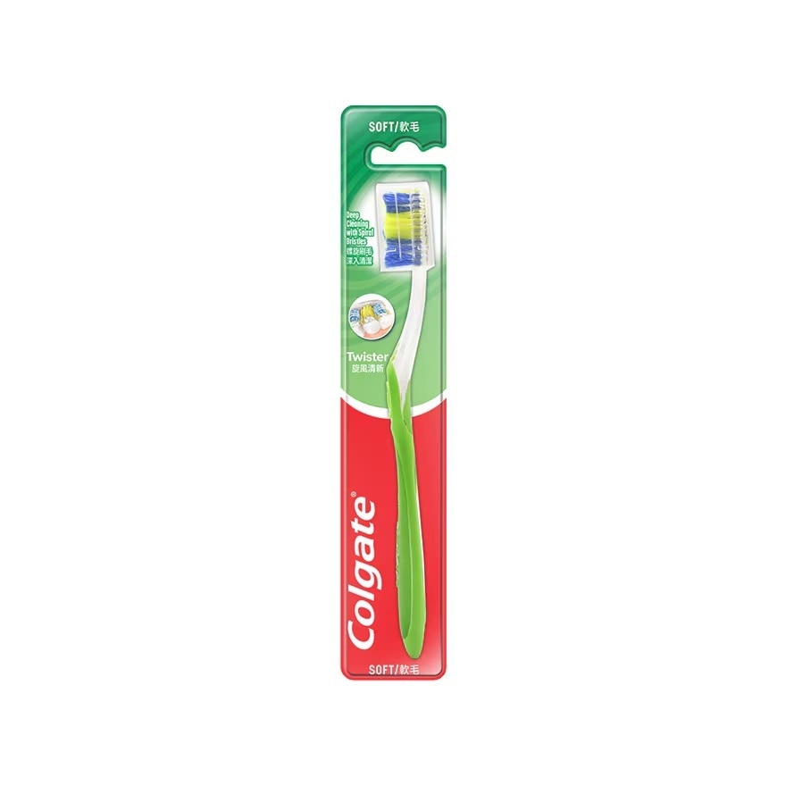 Colgate Twister Toothbrush 1s (Soft)