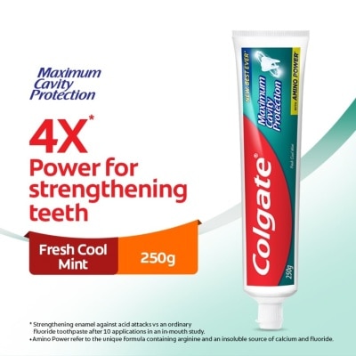 COLGATE Max Cavity Protection Toothpaste - F.Cool Mint250g