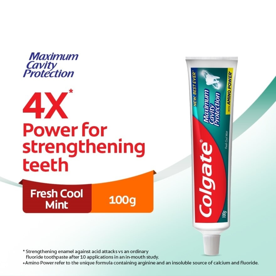 Max Cavity Protection Toothpaste - F.Cool Mint100g