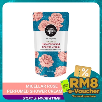 GOOD VIRTUES CO Micellar Rose Pfum Shw Cream (Skin Soft) RF 550ml