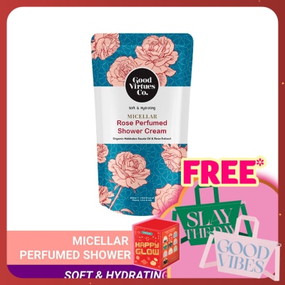 GOOD VIRTUES CO Micellar Rose Pfum Shw Cream (Skin Soft) RF 550ml