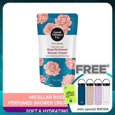 GOOD VIRTUES CO Micellar Rose Pfum Shw Cream (Skin Soft) RF 550ml