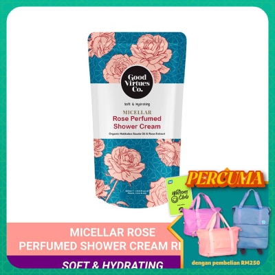GOOD VIRTUES CO Micellar Rose Pfum Shw Cream (Skin Soft) RF 550ml