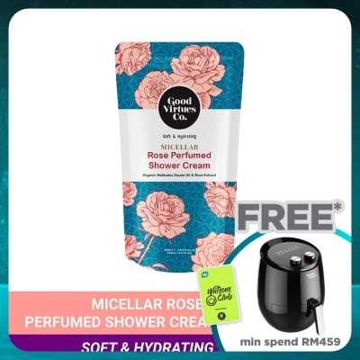 GOOD VIRTUES CO Micellar Rose Pfum Shw Cream (Skin Soft) RF 550ml