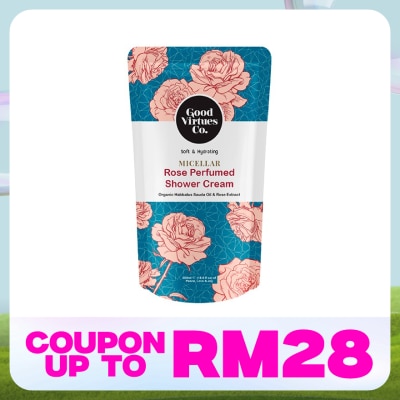 GOOD VIRTUES CO Micellar Rose Pfum Shw Cream (Skin Soft) RF 550ml