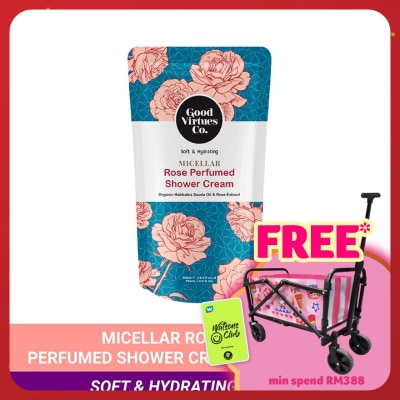 GOOD VIRTUES CO Micellar Rose Pfum Shw Cream (Skin Soft) RF 550ml