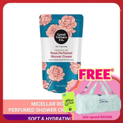 GOOD VIRTUES CO Micellar Rose Pfum Shw Cream (Skin Soft) RF 550ml