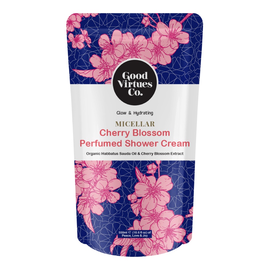 Micellar Cherry Blossom Pfum Shw SkinGlow RF 550ml image