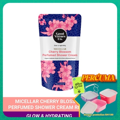 GOOD VIRTUES CO - Micellar Cherry Blossom Pfum Shw SkinGlow RF 550ml