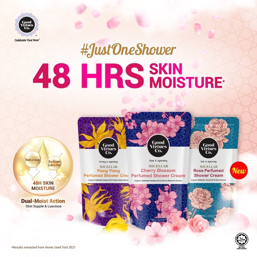 Micellar Cherry Blossom Pfum Shw SkinGlow RF 550ml image