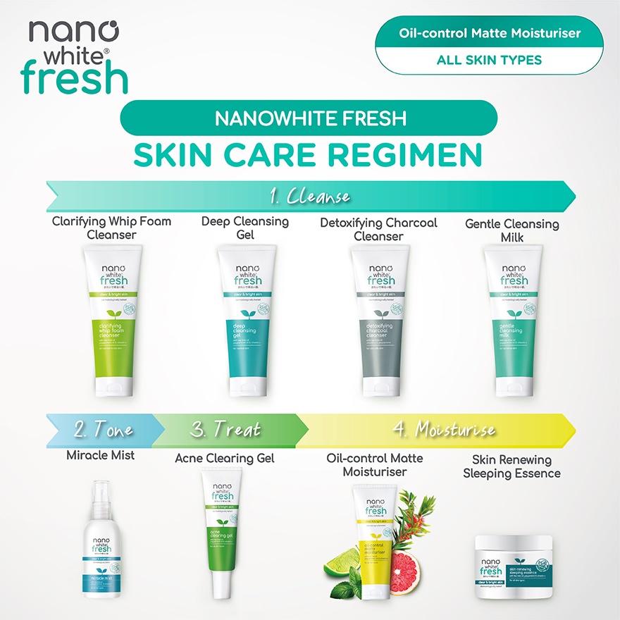 Fresh Oil Control Matte Moisturiser 50ml image