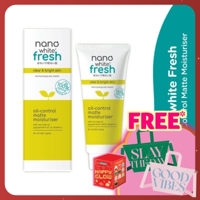 NANO WHITE Fresh Oil Control Matte Moisturiser 50ml